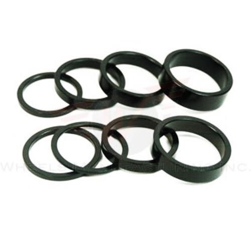 Wheels Manufacturing 7.5mm 1-1/8 Headset Spacer Black Bag/5 2372