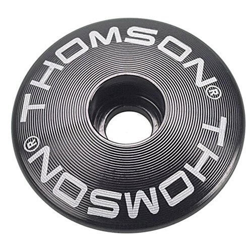 Thomson Top Cap for 1-1/8 Headset: Black 14980