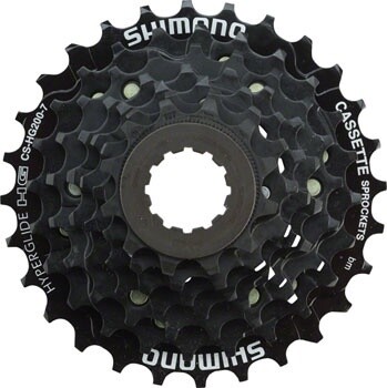 Shimano CS-HG200 7-Speed 12-28t Cassette 33303
