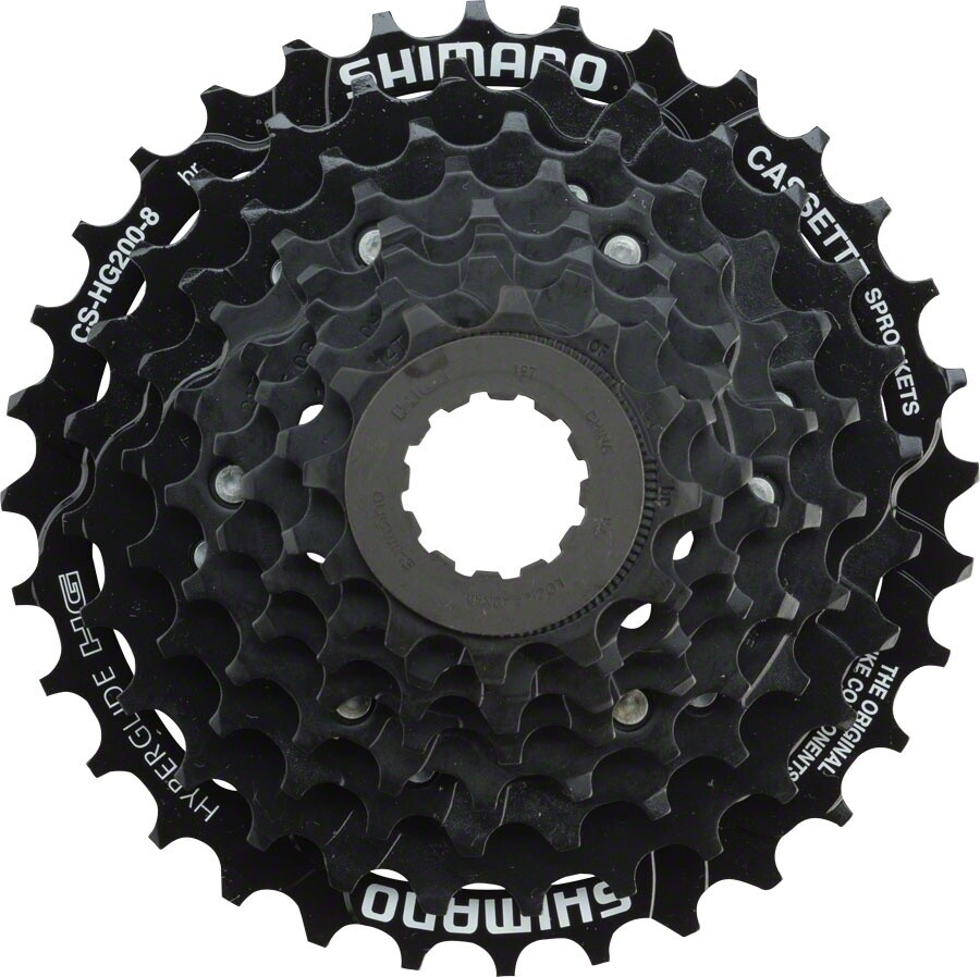 CASSETTE SPROCKET, CS-HG200-8, 8-SPEED, 12-32