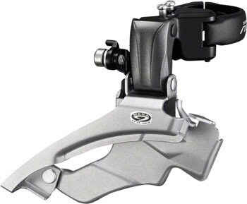 Shimano Altus FD-M371 9-Speed Triple Down-Swing Dual-Pull Front Derailleur 17231