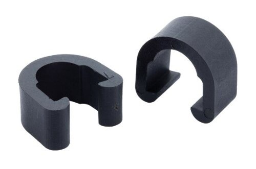 Jagwire C-Clip Housing or Hose Guide Box of 4 Black 7268