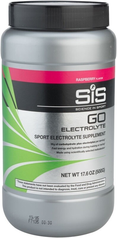 SiS GO Electrolyte Drink Mix: Raspberry 500g MSIS16