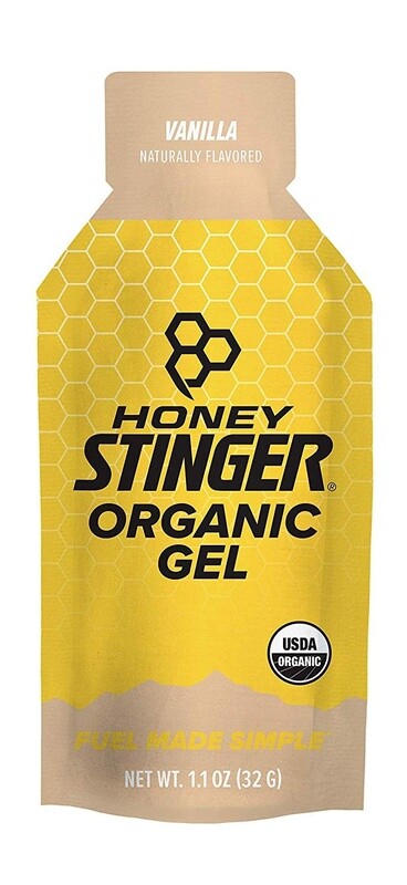 Honey Stinger Organic Energy Gel: Vanilla Box of 24 28327