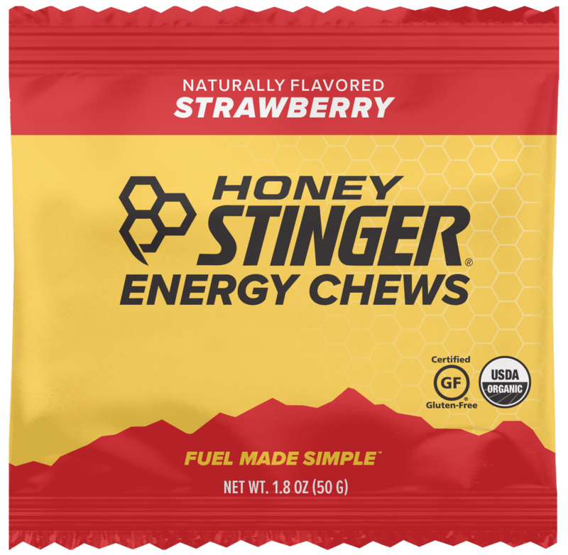Honey Stinger Organic Energy Chews: Strawberry