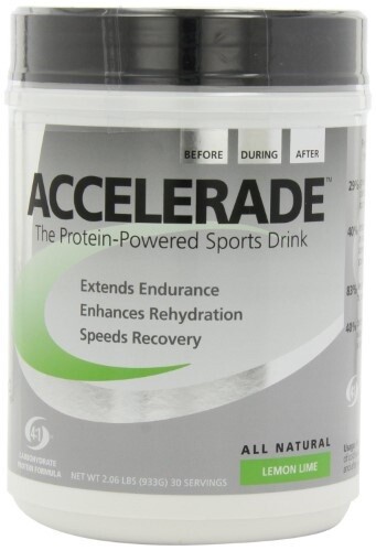 Accelerade The Protein- Popwered Sports Drink Lemon Lime