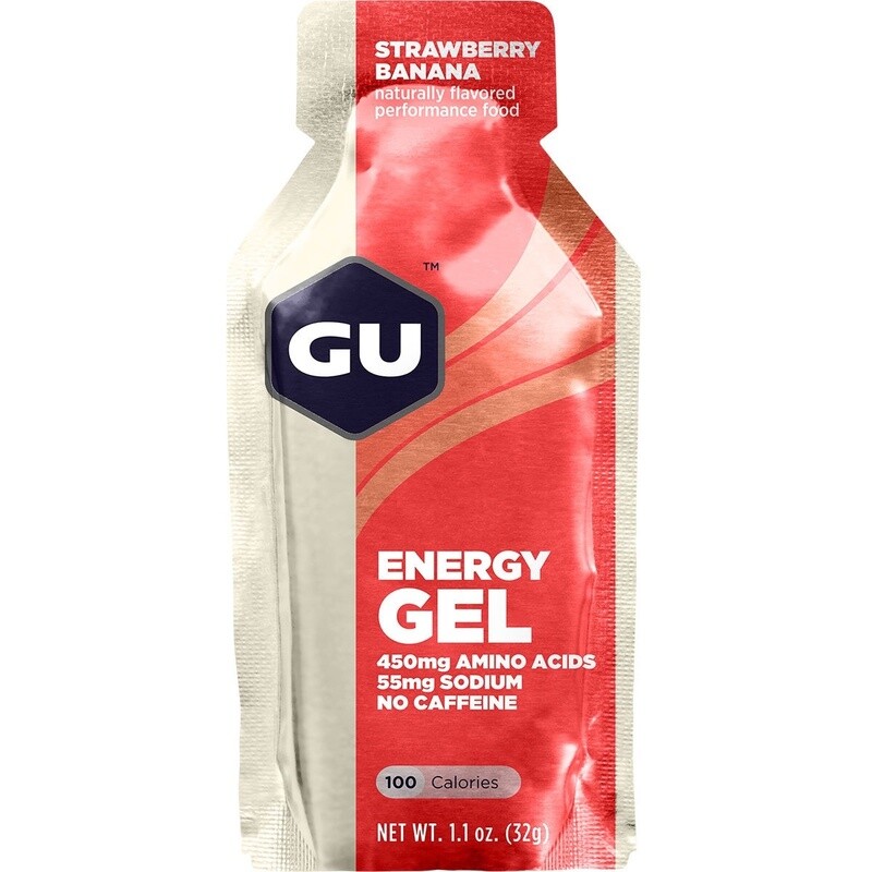 GU Energy Gel: Strawberry/Banana