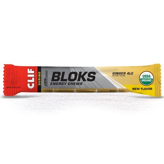 Cliff Bloks Energy Chews Ginger Ale