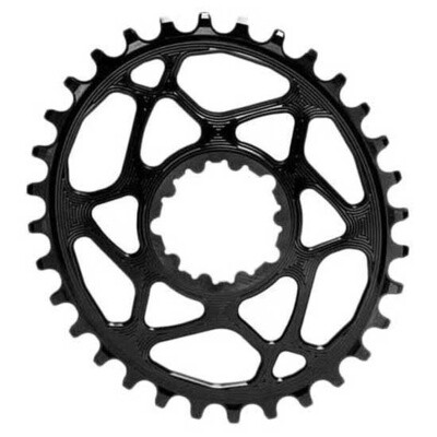 Absolute Black Direct Mount Oval Sram 36t n/w for boost 148 Black