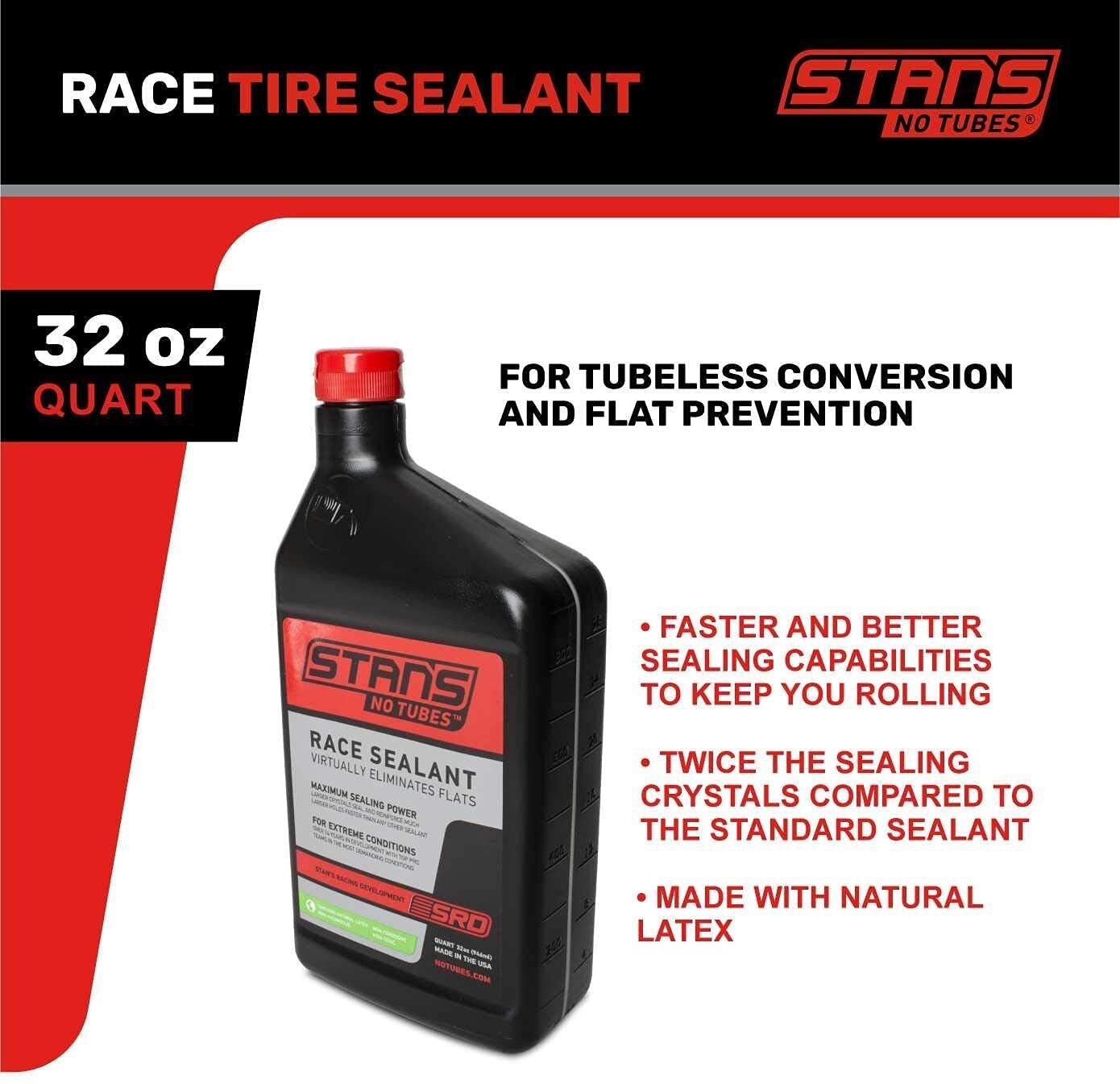 Stan's NoTubes Race Sealant: 32oz bottle K4094