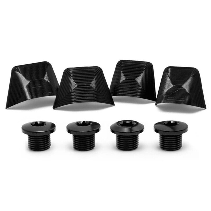 ABSOLUTE BLACK DURA ACE 9100 BOLT COVERS, BLACK