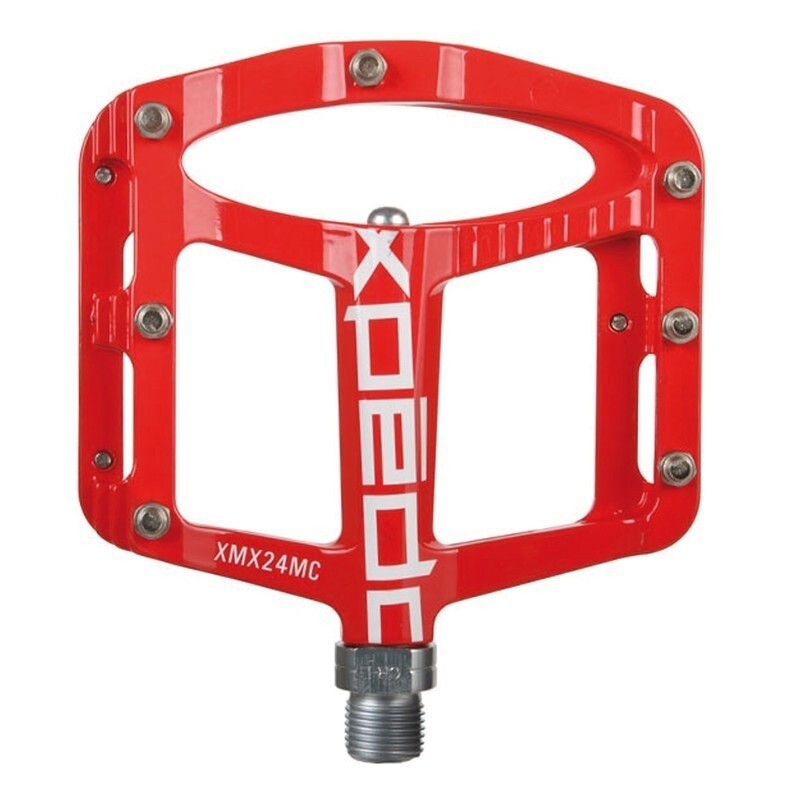 Xpedo SPRY Platform Pedals, Red