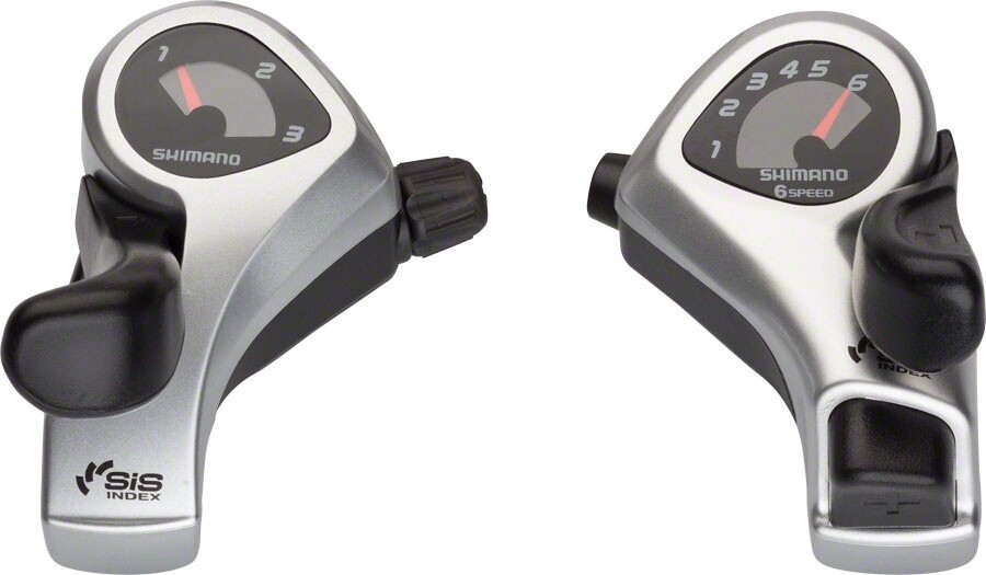 Shimano Tourney SL-TX50 3x6-Speed Thumb Shifter Set 33322