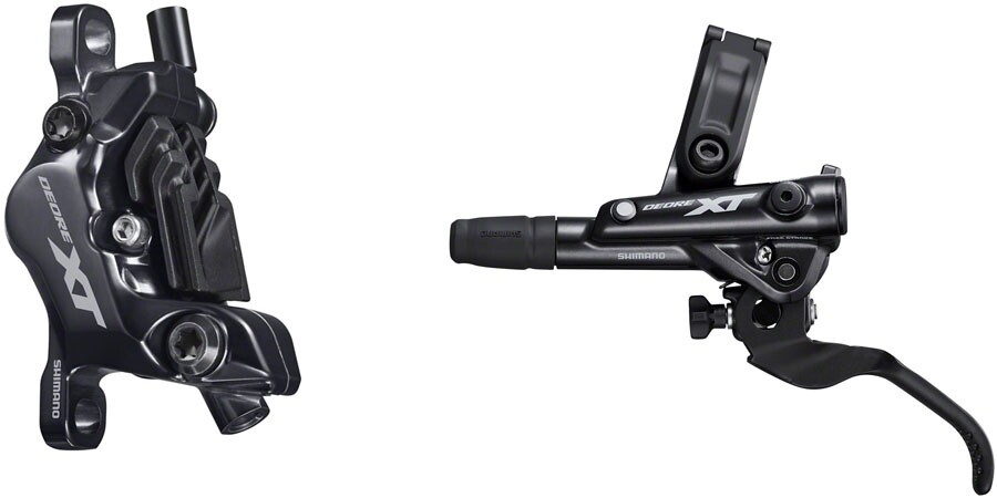 DISC BRAKE ASSEMBLED SET/J-KIT, XT, BL-M8100(L), BR-M8120(F), METAL PAD(W/FIN), 1000MM HOSE(SM-BH90-SBM BLACK)