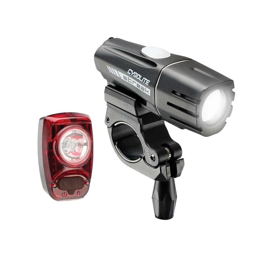Cygolite Streak 450 Headlight and Hotshot SL 50 Taillight  Set 32092