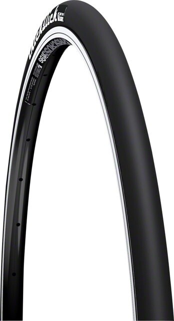 WTB ThickSlick Flat Guard Tire: 700 x 25 Wire Bead Black K4434