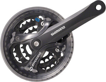 Shimano Acera M361 7/8-Speed 170mm 28/38/48t Square Crankset with  15965