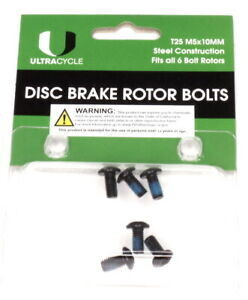 UltraCycle Disc Brake Rotor Bolts
