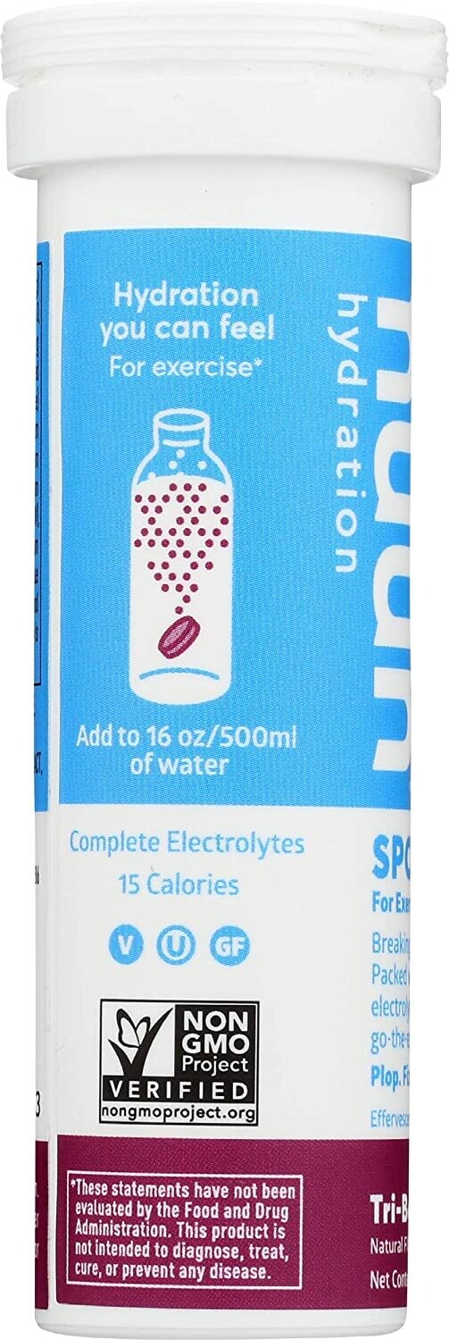 Nuun Sport Hydration Tabs, Grape - 10-tab