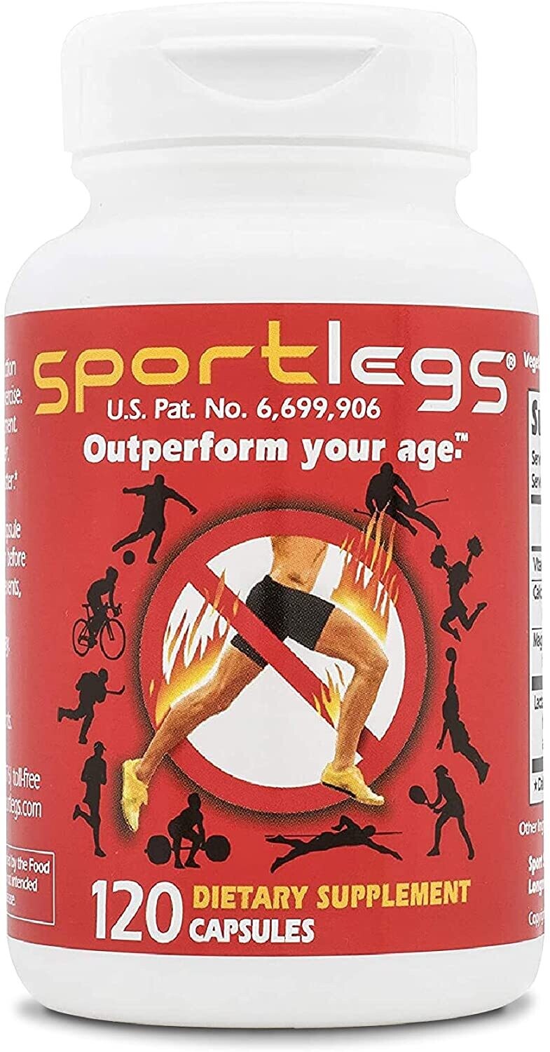 Sport Legs Nutritional Supplement: Bottle of 120 Capsules 8434