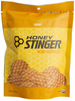 Honey Stinger Mini Waffle: Honey, Bag of 18 - 5.3oz