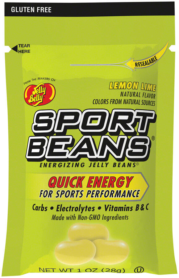 Jelly Belly Sport Beans: Lemon Lime, 1-oz / 28g