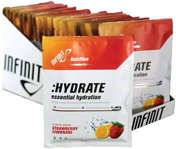 Infinit Nutrition Hydrate Drink Mix: Strawberry Lemonade Single Serving Packets 1.9oz / 5.5g