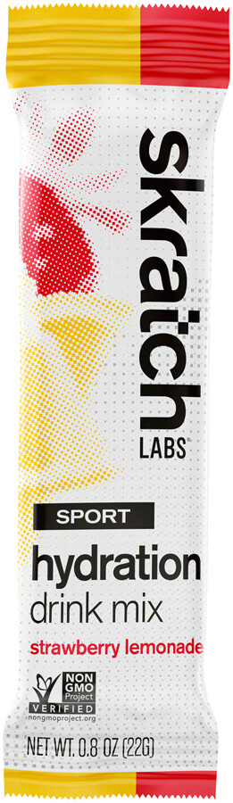 Skratch Labs Sport Hydration Drink Mix - Strawberry Lemonade, .08oz - 22g