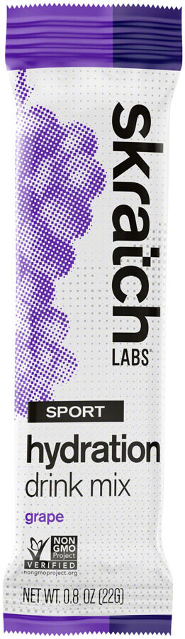 Skratch Labs Sport Hydration Drink Mix - Grape, Single Serving .08oz - 22g