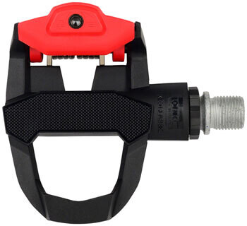 LOOK KEO CLASSIC 3 Pedals - Single Sided Clipless, Chromoly, 9/16", Black/Red