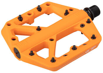 Crankbrothers Stamp 1 Pedals - Platform, Composite, 9/16&quot;, Orange, Small