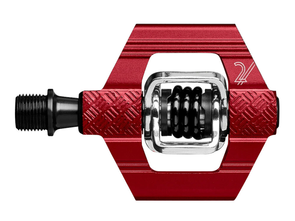 Crankbrothers Candy 2 Mountain Bike Pedals Red/Black w/ Cleats
