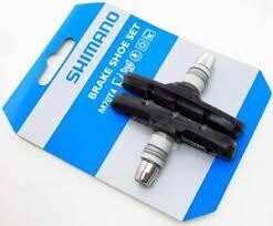 Shimano M70T4 BRAKE SHOE WITH NUT AND WASHER, 1 PAIR