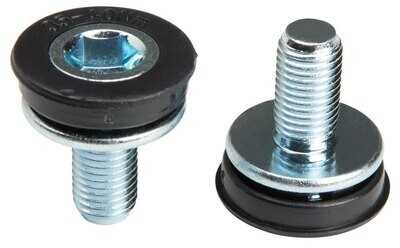 Problem Solvers 8mm Hex Crank Arm Fixing Bolt/Cap Pair 31236