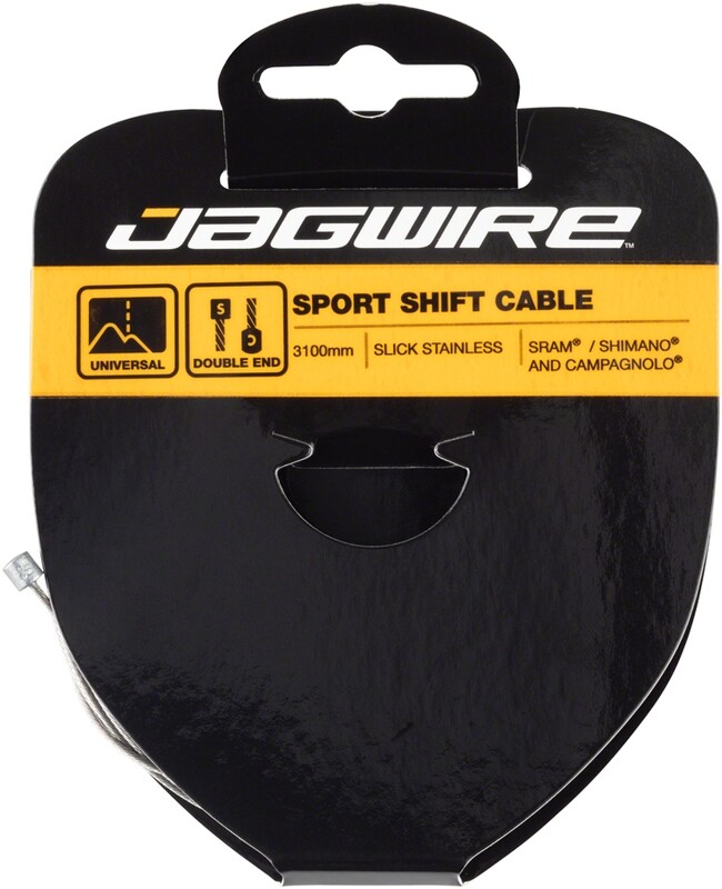 Jagwire Sport Derailleur Cable Slick Stainless 1.1x3100mm 6592
