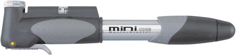 Topeak Mini Master Blaster DXG Frame Pump with Gauge: Silver/Black