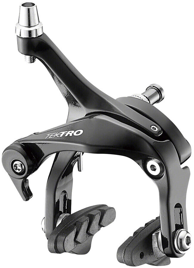 Tektro R313 Front Dual Pivot Road Caliper Brake, 39-52mm Reach, Black