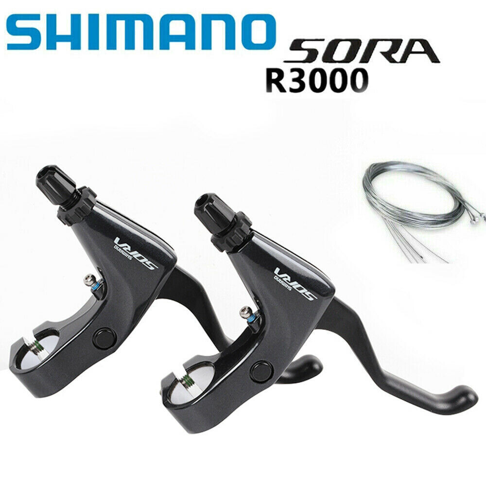 BRAKE LEVER SET, BL-R3000, SORA FOR FLAT HANDLEBAR ROAD TYPE, FOR CANTI/CALIPER-BRAKE