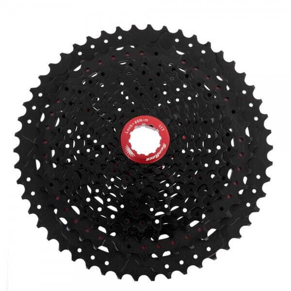 Sun Race 11S,11-50T Black Chrome
