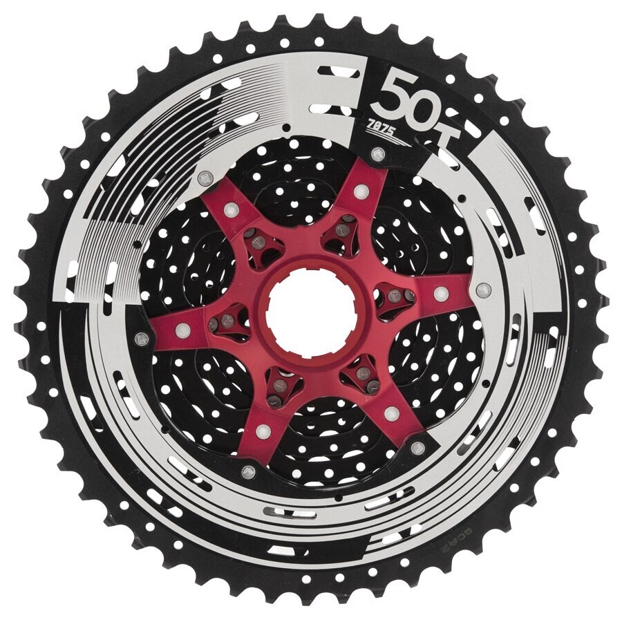 Sun Race 11S,11-50T Black Chrome