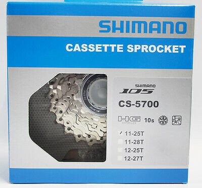 Shimano 105 CS-5700 10-Speed 11-25t Cassette