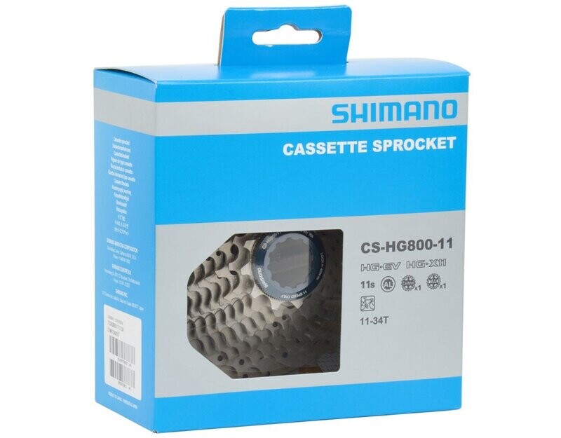 Shimano CS-HG800 11-Speed 11-34t Cassette K6062