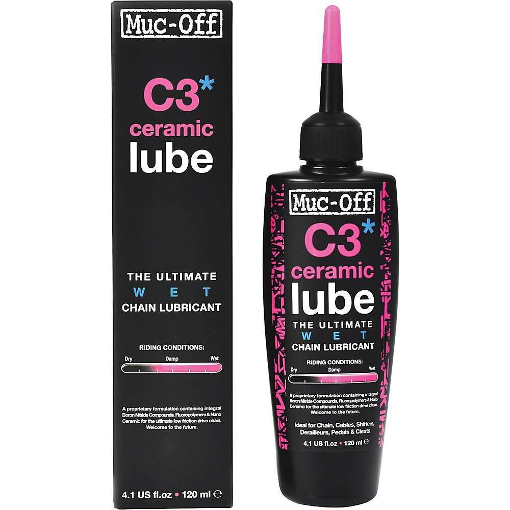 Muc-Off C3 Wet Ceramic Lube: 120ml Bottle