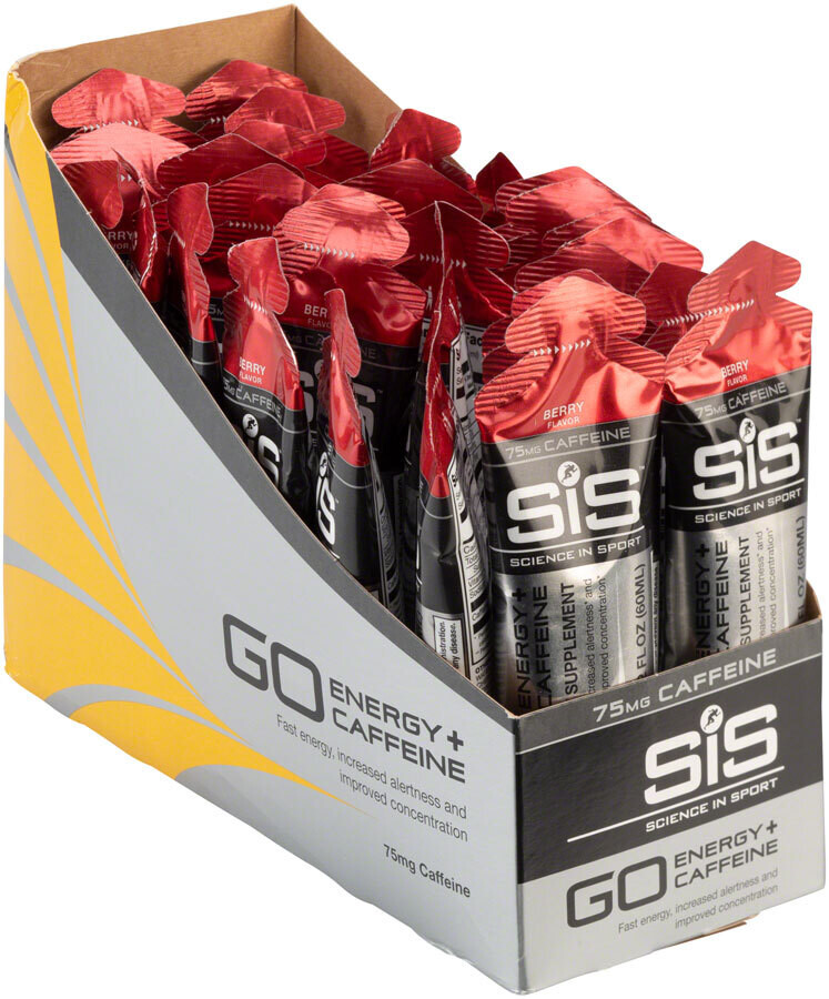 GO Energy Plus Caffeine Gel Berry