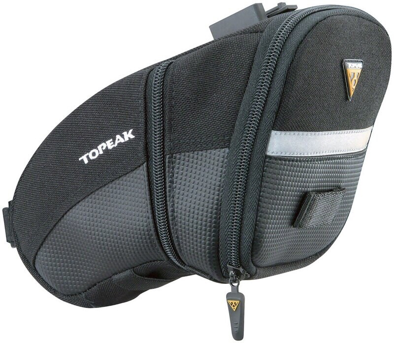 Topeak Aero Wedge Seat Bag: Large Black