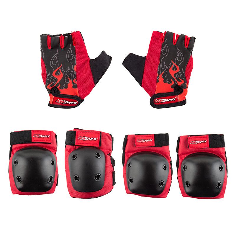 Kid Zamo HD Elbow/Knee Pad &amp; Glove Set