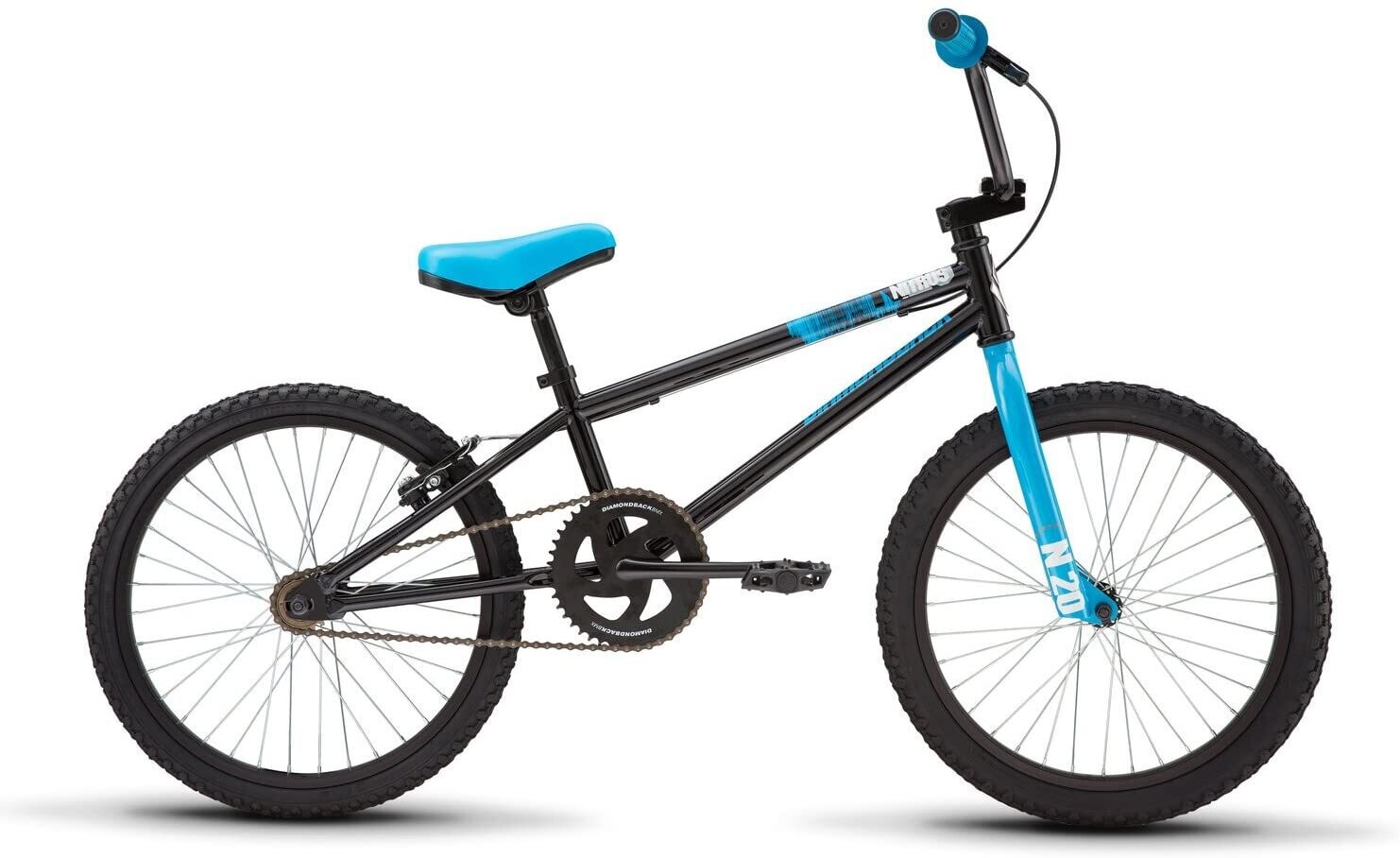 Diamondback Bicycles Youth Nitrus 20" BMX Bike, Gloss Black