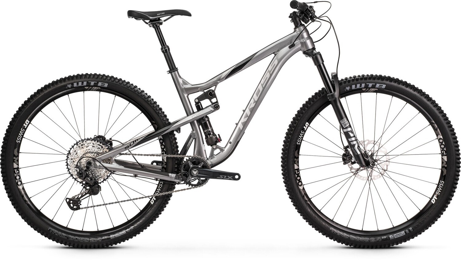 Kross Soil 2.0 2020 1X12 speed Shimano XT, SLX, Wheels DT Swiss 1900, Rock Shox Pike Select and Delux, (Graphite/Black glossy), Size Medium (Financiamiento Disponible)​