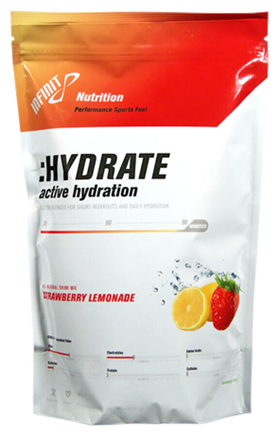 Infinit Nutrition Hydrate Drink Mix: Strawberry Lemonade 30 Serving Bag MINFINITN19