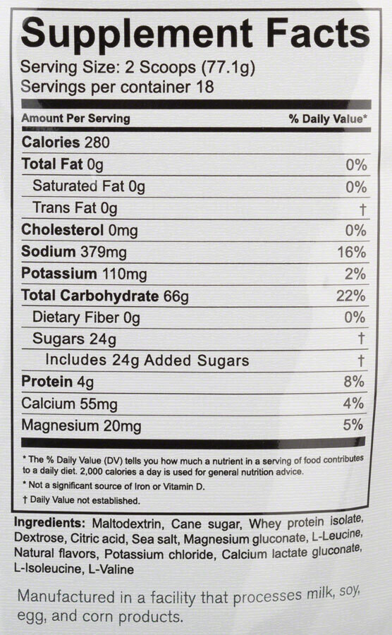 Infinit Nutrition Go Far Energy Drink Mix: Orange Flavor of 18 Serving Bag